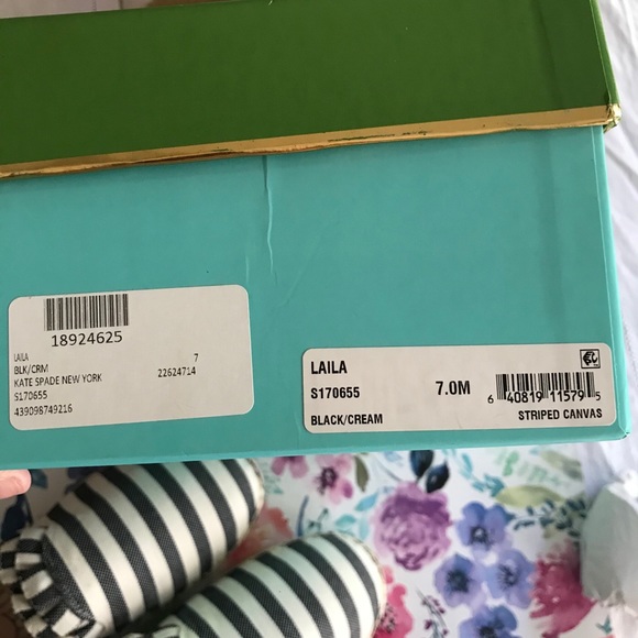 Kate Spade Laila espadrille stripe mule - Picture 7 of 11